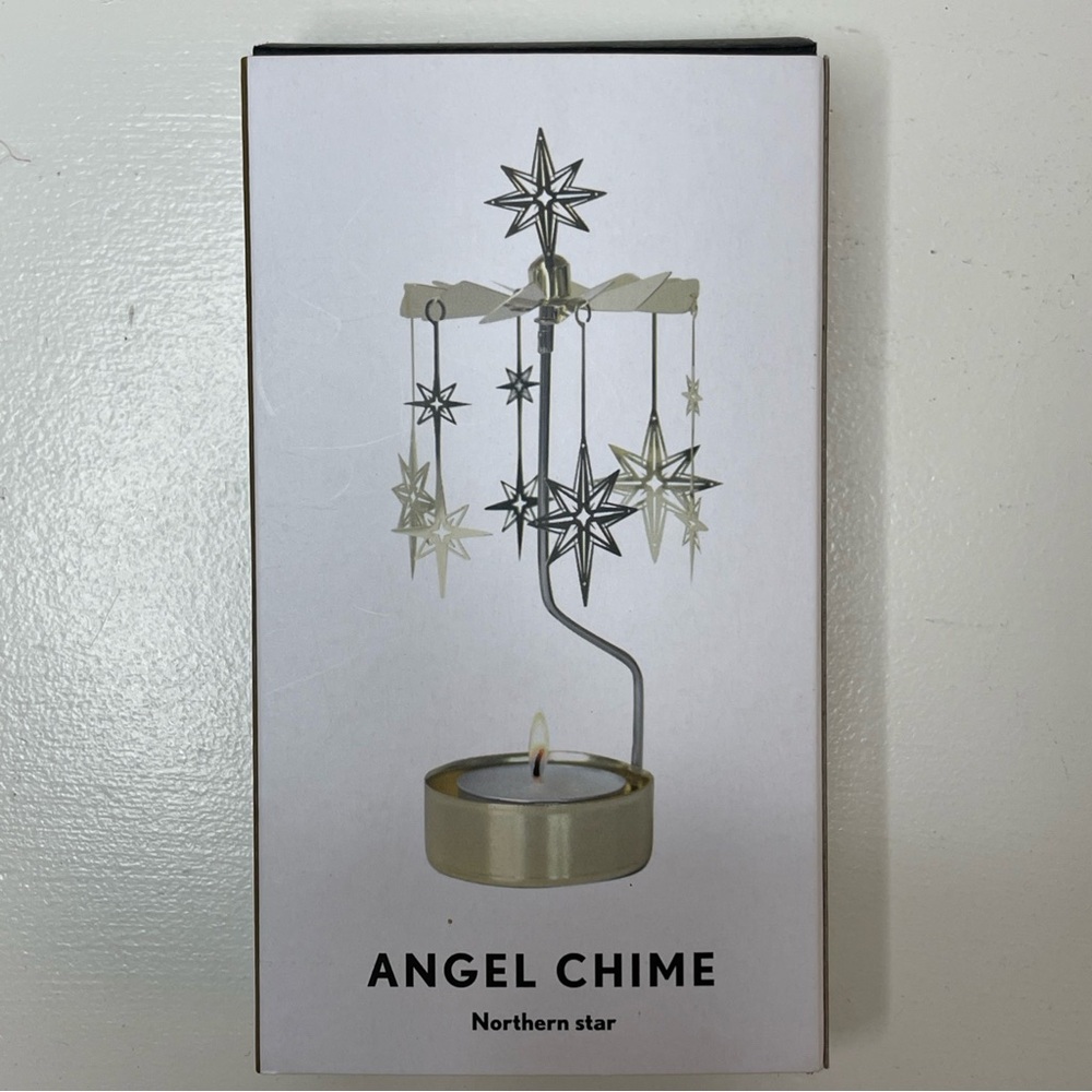 Northern Star Tealight Carousel - Gold Accent
